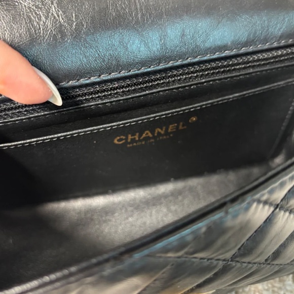 Authentic Pre-owned Chanel Mini Reissue Bag Black - Picture 14 of 16